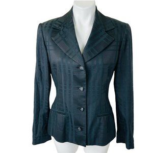ETCETERA  BLAZER SIZE 4BLACK LINED WOMEN BLAZER. EXCELLENT COND.